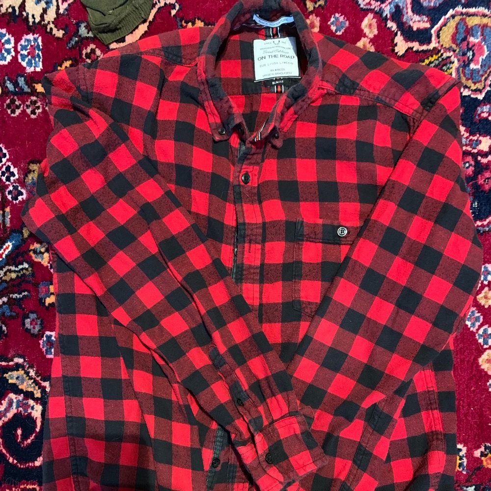 Men’s thick flannel